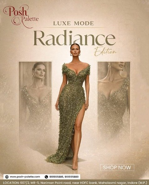 The Luxe Radiance Gown