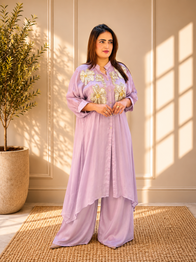 Elegant Lavender Co-Ord Set